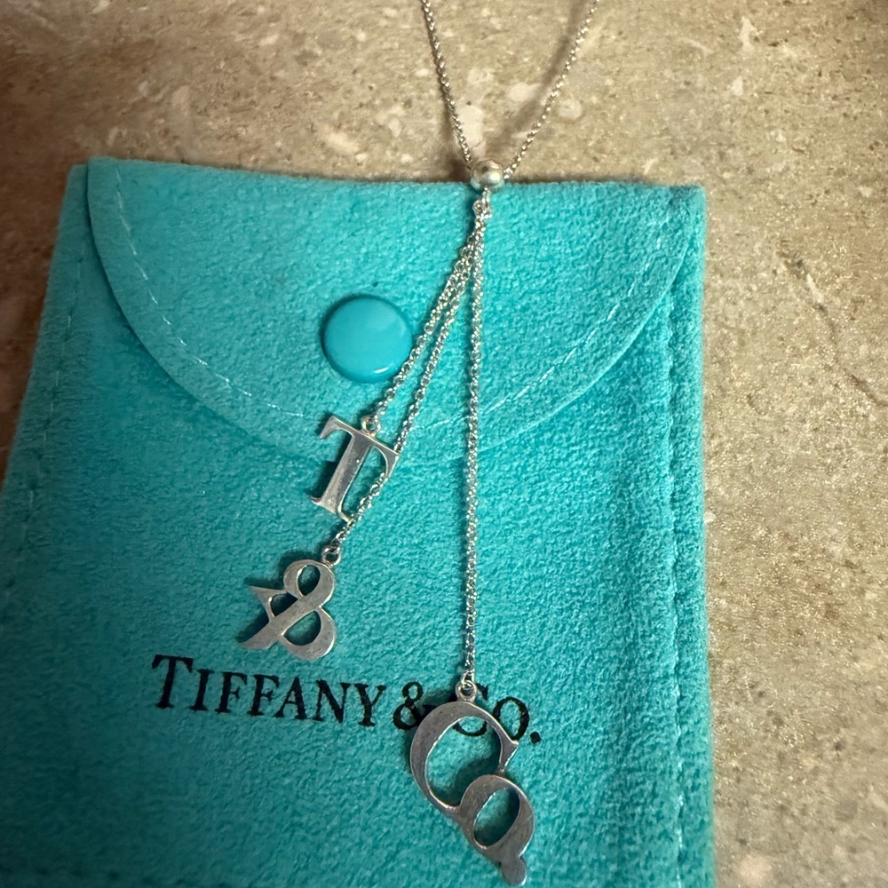 Tiffany & Co. Silver Alphabet Necklace